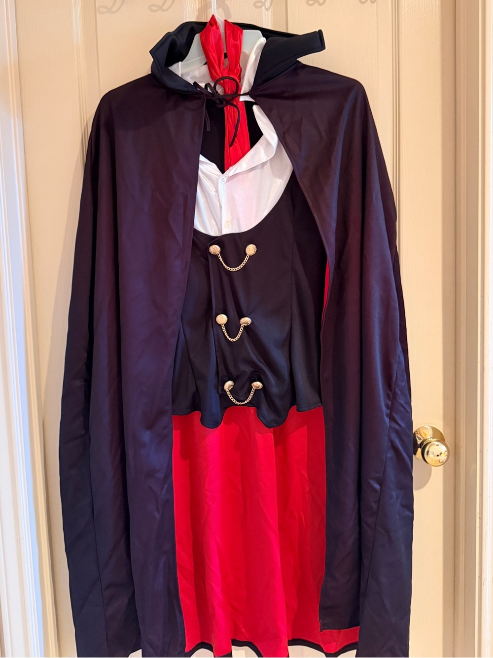 Vintage True Vamp Adult Large Vampire Costume 3-Piece Halloween